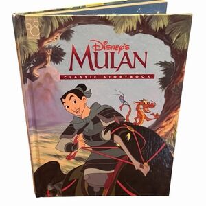 Disney's Classic Storybook Collection Mulan 1998 Hardcover Mouse Works Vintage